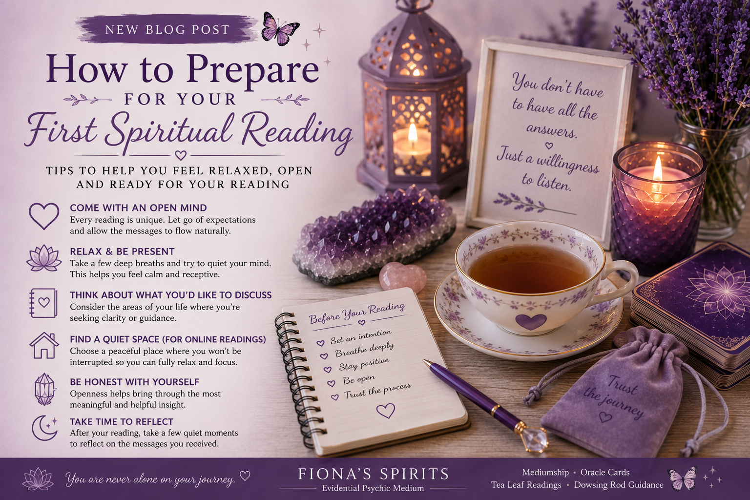 How to Prepare for Your First Spiritual Reading