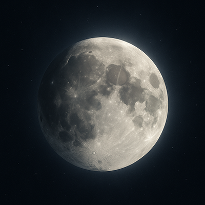 Waxing Gibbous in Virgo